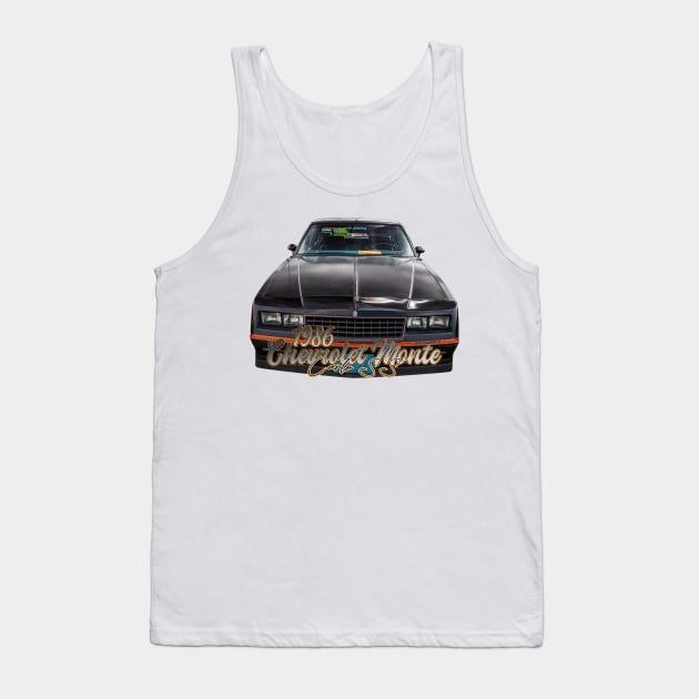 1986 Chevrolet Monte Carlo SS Tank Top by Gestalt Imagery